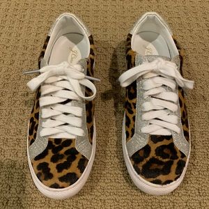 J. Crew Leopard Sneaker